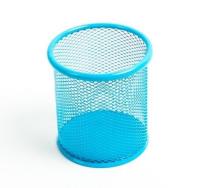 Opakowanie Kubek na długopisy siatka niebieski LEVIATAN