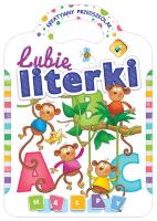 Okładka książki Lubię literki Kreatywny przedszkolak