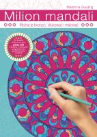 Milion mandali. Autor: Gauding Madonna. SmakLiter.pl Okładka książki Milion mandali