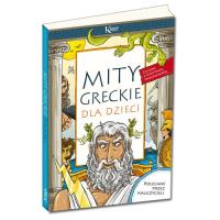Mity greckie dla dzieci. Autor: Lucyna Szary. SmakLiter.pl Okładka książki Mity greckie dla dzieci