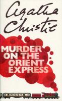 Murder on the Orient Express. Autor: Agatha Christie. SmakLiter.pl Okładka książki Murder on the Orient Express