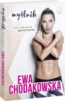 Myślnik. Twój codzienny motywator. Autor: Ewa Chodakowska. SmakLiter.pl Okładka książki Myślnik. Twój codzienny motywator