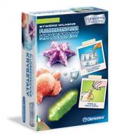 Okładka książki Naukowa zabawa. Fluorescencyjne kryształy