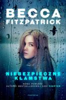Niebezpieczne kłamstwa. Autor: Becca Fitzpatrick. SmakLiter.pl Okładka książki Niebezpieczne kłamstwa