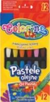 Pastele olejne Colorino Kids 12 kolorów. Wydawca: Patio. SmakLiter.pl Opakowanie Pastele olejne Colorino Kids 12 kolorów