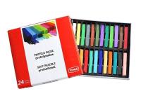 Pastele suche 24 kolory TOMA. Wydawca: TOMA. SmakLiter.pl Opakowanie Pastele suche 24 kolory TOMA