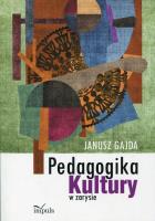 Okładka książki Pedagogika kultury w zarysie
