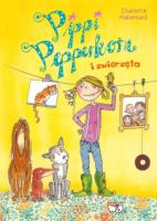 Pippi Pepperkorn i zwierzęta. Autor: Habersack Charlotte. SmakLiter.pl Okładka książki Pippi Pepperkorn i zwierzęta