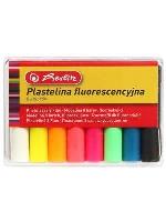Opakowanie Plastelina fluorescencyjna 8 kolorów