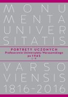 Portrety Uczonych. Profesorowie Uniwersytetu Warszawskiego po 1945, L−R. Wydawca: Wydawnictwo Uniwersytetu Warszawskiego. SmakLiter.pl Opakowanie Portrety Uczonych. Profesorowie Uniwersytetu Warszawskiego po 1945, L−R