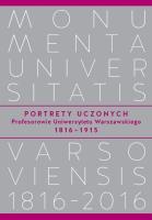 Portrety Uczonych. Autor: Wróblewski Andrzej Kajetan. SmakLiter.pl Okładka książki Portrety Uczonych