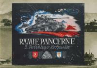 Okładka książki Ramię pancerne 2 Polskiego Korpusu Album fotografii 2 Warszawskiej Dywizji Pancernej