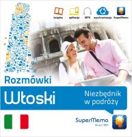 Rozmówki: Włoski Niezbędnik w podróży. Wydawca: SuperMemo World. SmakLiter.pl Opakowanie Rozmówki: Włoski Niezbędnik w podróży