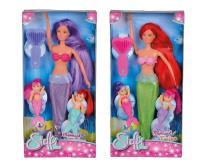 Okładka książki Steffi Syrenka z bliźniaczkami, 2 rodzaje