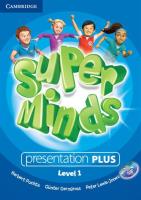 Super Minds 1 Presentation Plus DVD. Autor: Puchta Herbert, Gerngross Gunter, Lewis-Jones Peter. SmakLiter.pl Okładka książki Super Minds 1 Presentation Plus DVD