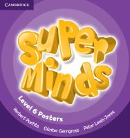 Super Minds 6 Posters. Autor: Puchta Herbert, Gerngross Günter. SmakLiter.pl Okładka książki Super Minds 6 Posters