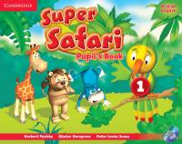 Super Safari 1 Pupil's Book + DVD. Autor: Puchta Herbert, Gerngross Günter, Lewis-Jones Peter. SmakLiter.pl Okładka książki Super Safari 1 Pupil's Book + DVD