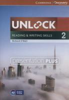 Unlock  2 Reading and Writing Skills Presentation plus DVD. Autor: O'Neill Richard. SmakLiter.pl Okładka książki Unlock  2 Reading and Writing Skills Presentation plus DVD