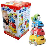 Wieża z Autek. Wydawca: Clementoni. SmakLiter.pl Opakowanie Wieża z Autek