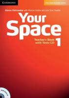 Your Space 1 Teacher's Book + Tests CD. Autor: Holcombe Garan, Hobbs Martyn. SmakLiter.pl Okładka książki Your Space 1 Teacher's Book + Tests CD