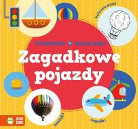 Okładka książki Zagadkowe pojazdy Rymowanki-Naklejanki