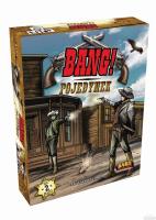 Bang! Pojedynek BARD. Autor: Emiliano Sciarra. SmakLiter.pl Okładka książki Bang! Pojedynek BARD