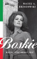 Boskie włoszki, które uwiodły świat. Autor: Brzozowski Maciej. SmakLiter.pl Okładka książki Boskie włoszki, które uwiodły świat