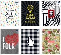 Brulion A4/80K kratka mix (5szt). Wydawca: INTERDRUK. SmakLiter.pl Opakowanie Brulion A4/80K kratka mix (5szt)