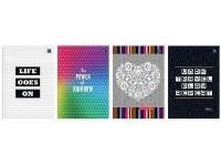 Opakowanie Brulion opr. półtw. A4/64K kratka Hybrid (5szt)