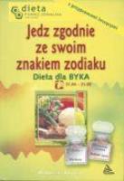 Okładka książki Byk.  Jedz zgodnie ze swoim znakiem zodiaku.