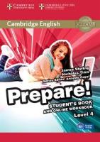 Cambridge English Prepare! 4 Student's Book. Autor: James Styring, Tims Nicholas. SmakLiter.pl Okładka książki Cambridge English Prepare! 4 Student's Book