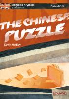 Chinese puzzle Angielski kryminał z ćwiczeniami. Autor: Kevin Hadley. SmakLiter.pl Okładka książki Chinese puzzle Angielski kryminał z ćwiczeniami