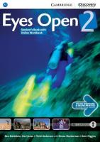 Eyes Open 2 Student's Book with Online Workbook. Autor: Goldstein Ben, Jones Ceri, Anderson Vicki. SmakLiter.pl Okładka książki Eyes Open 2 Student's Book with Online Workbook