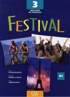 Okładka książki Festival 3 podręcznik CLE