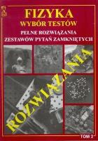 Fizyka wybór testów T.2 rozwiązania w.2012 MEDYK. Autor: Andrzej Persona. SmakLiter.pl Okładka książki Fizyka wybór testów T.2 rozwiązania w.2012 MEDYK