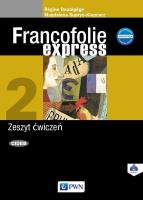 Francofolie express 2 Zeszyt ćwiczeń. Autor: Boutegege Regine, Supryn-Klepcarz Magdalena. SmakLiter.pl Okładka książki Francofolie express 2 Zeszyt ćwiczeń