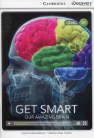 Get Smart Our Amazing Brain. Autor: Shackleton Caroline, Turner Nathan Paul. SmakLiter.pl Okładka książki Get Smart Our Amazing Brain