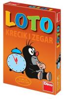 Gra - LOTO Krecik i zegar  DINO. Wydawca: Dino Toys. SmakLiter.pl Opakowanie Gra - LOTO Krecik i zegar  DINO
