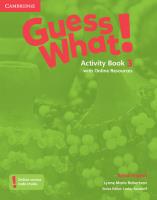 Guess What! 3 Activity Book with Online Resources. Autor: Robertson Lynne Marie. SmakLiter.pl Okładka książki Guess What! 3 Activity Book with Online Resources