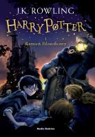 Harry Potter i kamień TW w.2016. Autor: J. K. Rowling. SmakLiter.pl Okładka książki Harry Potter i kamień TW w.2016