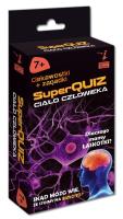 Okładka książki Kapitan Nauka. SuperQuiz - Ciało człowieka