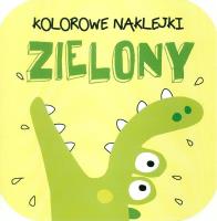Okładka książki Kolorowe naklejki - Zielony