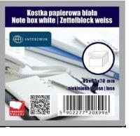 Opakowanie Kostka papierowa biała 85x85x70 mm nieklejona
