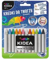 Kredki do twarzy 12 kolorów x 2,5g DERFORM. Wydawca: Derform. SmakLiter.pl Opakowanie Kredki do twarzy 12 kolorów x 2,5g DERFORM
