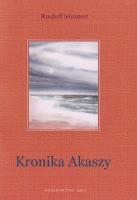 Kronika Akaszy. Autor: Rudolf Steiner. SmakLiter.pl Okładka książki Kronika Akaszy
