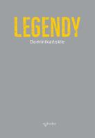 Legendy dominikańskie. Autor: Salij Jacek. SmakLiter.pl Okładka książki Legendy dominikańskie