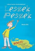 Leszek Peszek. Autor: Kitti Marko. SmakLiter.pl Okładka książki Leszek Peszek