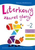 Literkowy zawrót głowy cz. 2. Autor: Danuta Klimkiewicz. SmakLiter.pl Okładka książki Literkowy zawrót głowy cz. 2