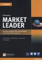 Market Leader Elementary Flexi Course Book 2 +CD +DVD. Autor: Cotton David, Falvey David, Kent Simon, John Rogers. SmakLiter.pl Okładka książki Market Leader Elementary Flexi Course Book 2 +CD +DVD