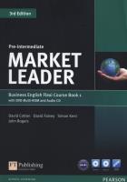 Market Leader Pre-Intermediate Flexi Course Book 1 +CD +DVD. Autor: Cotton David, Falvey David, Kent Simon, John Rogers. SmakLiter.pl Okładka książki Market Leader Pre-Intermediate Flexi Course Book 1 +CD +DVD